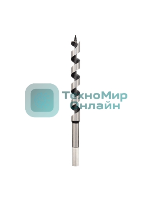 Сверло винтовое по дереву Kranz 40х230 мм, шестигранный хвостовик