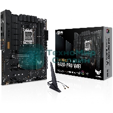 Материнская плата ASUS TUF GAMING A620-PRO WIFI, AM5, AMD A620, 4xDDR5, 4xSATA, 2xM.2, 1xPCI-E 4.0 x16, 1xPCI-E 3.0 x16, 2xPCI-E x1, 1xHDMI, 1xDP, 1x 2.5Gb LAN, 3xUSB-A 2.0, 2xUSB-A 3.2 Gen 2, 1xUSB-C 3.2 Gen 1, 5x3.5 мм, 7.1, ATX