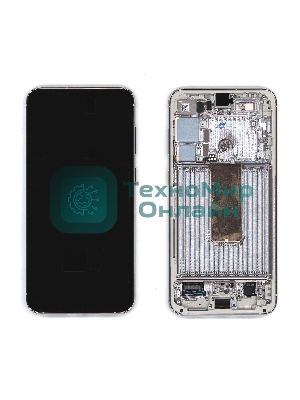 Дисплей для Samsung Galaxy S23 Plus 5G S916B в сборе с тачскрином ServicePack бежевый GH82-30476B