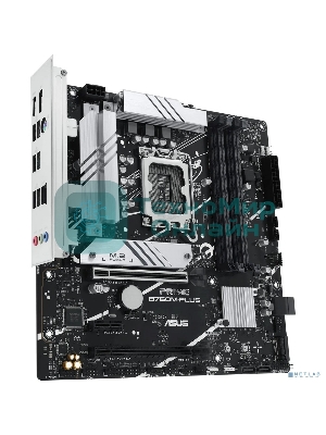 Материнская плата ASUS PRIME B760M-PLUS, LGA 1700, Intel B760, 4xDDR5, 4xSATA, 2xM.2, 1xPCIe 4.0 x4, 1xPCIe x1, 1xDP, 1xHDMI, 1x 2.5Gb LAN, 2xUSB-A 3.2 Gen 2, 4xUSB-A 2.0, 3x3.5 мм, 7.1, mATX