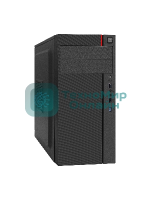 Компьютерный корпус Miditower ExeGate AA-440U-UNS500 (ATX, БП UNS500 с вент. 12см, 2хUSB+1хUSB 3.0, аудио, черный)