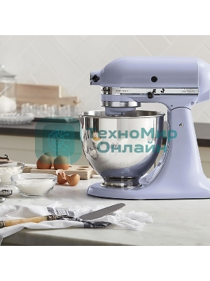 Настольный миксер с откидным блоком KitchenAid 5KSM125ELR Artisan 4.8 л цвет лавандовый