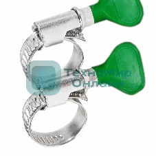 Хомут червячный Rexant 40-60-0,7 мм, с ключом W (упак. 25 шт)