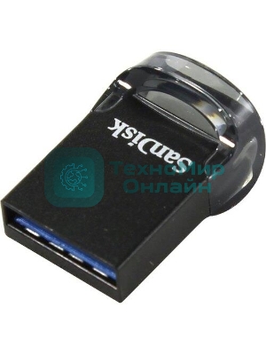 Флешка USB SanDisk CZ430 Ultra Fit (SDCZ430-016G-G46), 16Gb, USB 3.1, R/W 130/40, черный