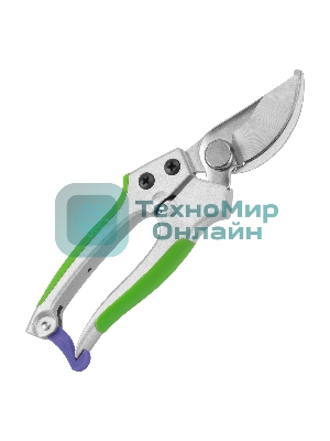 Секатор прямого реза Palisad 180 мм, металлические обрезиненные рукоятки