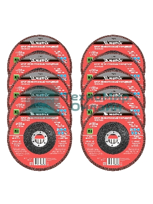 Круг лепестковый Matrix торцевой, P 80, 150x22,2 мм