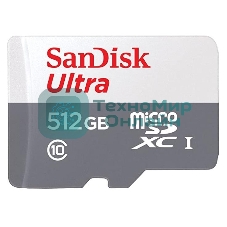 Флеш карта SANDISK MICRO SDXC 512Gb UHS-I SDSQUNR-512G-GN3MN