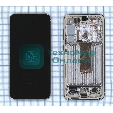 Дисплей для Samsung Galaxy S23 Plus 5G S916B в сборе с тачскрином ServicePack бежевый GH82-30476B