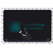 Крышка для Asus Zenbook UX550VD FHD с тачскрином синяя