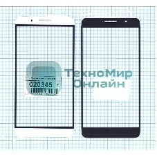 Стекло для Huawei ShotX/Honor 7i белое