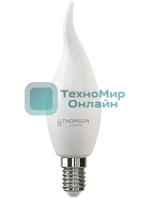 Лампа светодиодная Hiper THOMSON LED TAIL CANDLE 8W 640Lm E14 3000K TH-B2027