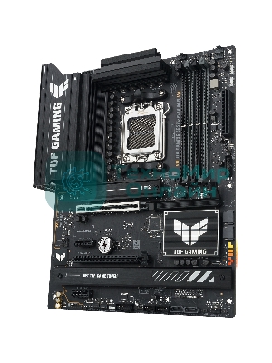 Материнская плата ASUS TUF GAMING B650E-PLUS WIFI, AM5, AMD B650, 4xDDR5, 4xSATA, 3xM.2, 1xPCIe 5.0 x16, 1xPCIe 4.0 x4, 2xPCIe 4.0 x1, 1xDisplayPort, 1xHDMI, 1x2.5Gb LAN, Wi-Fi 6E, Bluetooth 5.3, 1xUSB-C 20Gbps, 3xUSB-A 10Gbps, 6xUSB-A 2.0, 5x3.5 мм, 7.1, ATX