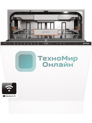 Встраиваемая посудомоечная машина Gorenje GV693A65AD, черный, 59.8 см, 16 компл., 38 дБ, класс A+++