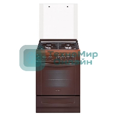 Плита газовая Gefest ПГ 6100-03 0003 коричневый, конфорок 4 шт, духовка 52 л, 60 см x 85 см x 60 см