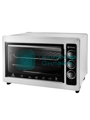 Мини-печь Delta D-0123 белая с тэном повыш мощности,1300 Вт, 37 л