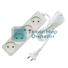 Удлинитель 4х1.5 м без заземл. 10А IP20 2.2 кВт Союз 481S-1401