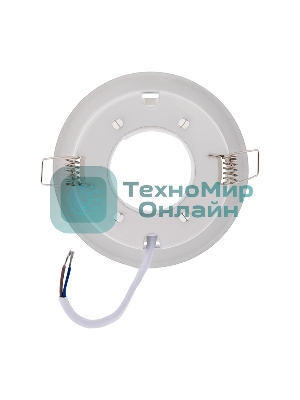 Светильник Rexant GX53 белый термостойкое пластиковое кольцо в комплекте