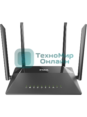 Беспроводной двухдиапазонный гигабитный маршрутизатор D-Link DIR-853/URU/R3A AC1300 Wave 2 с поддержкой технологии MU-MIMO, 3G/LTE и USB-портом 3.0