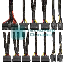 Блок питания ExeGate 750NPX (EX292180RUS-PC), 750Вт, 120мм, черный