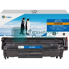 Картридж лазерный G&G GG-Q2612AX черный (2500стр.) для HP LJ 1010/1012/1015/1018/1020/1022/1022n/1022nw/3015/3020