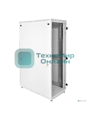 Шкаф телекоммуникационный напольный 42U (600x600) дверь металл (3 места), ШТК-М-42.6.6-3ААА