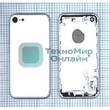 Задняя крышка для iPhone 7 (4.7) серебристыйя