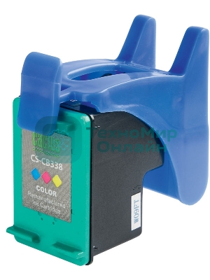 Картридж струйный Cactus CS-CB338 №141XL трехцветный (18 мл.) для HP DJ D4263/D4363/D5360/DJ J5783/J6413/PS C4273/C4283/C4343/C4383/C4473/C4483/C4583/C5283/D5363