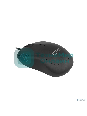 Мышь проводная CBR CM 106 черный, 1000 dpi, USB, кнопки - 3
