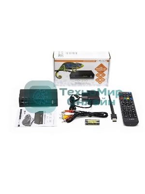 Ресивер DVB-T2 Сигнал Эфир HD-250 черный