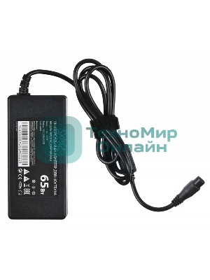 Блок питания Ippon D65U автоматический 65W 15V-19.5V 8-connectors 1.5A 1xUSB 2.1A от бытовой электросети LСD индикатор