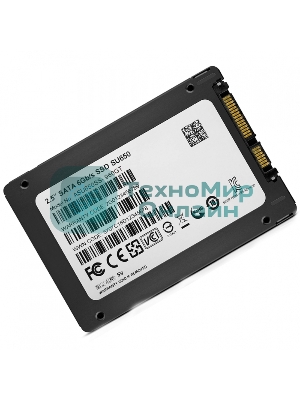 Накопитель SSD ADATA SU650, 240Gb, SATA III, 2.5