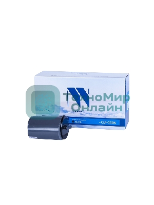 Картридж лазерный NVPrint совместимый Samsung CLP-K350A черный для CLP 350A (4000k)