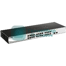 Коммутатор настраиваемый D-Link DGS-1210-26/F 24G 2SFP