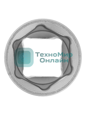 Головка торцевая Matrix, 19 мм, 6-гранная, CrV, под квадрат 1/2