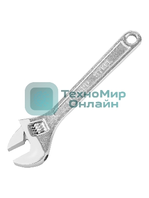 Ключ разводной Sparta 250 мм, хромированный