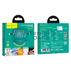 Кабель HOCO USB X21 Plus Silicone, USB - Type-C, 3А, 2м, белый