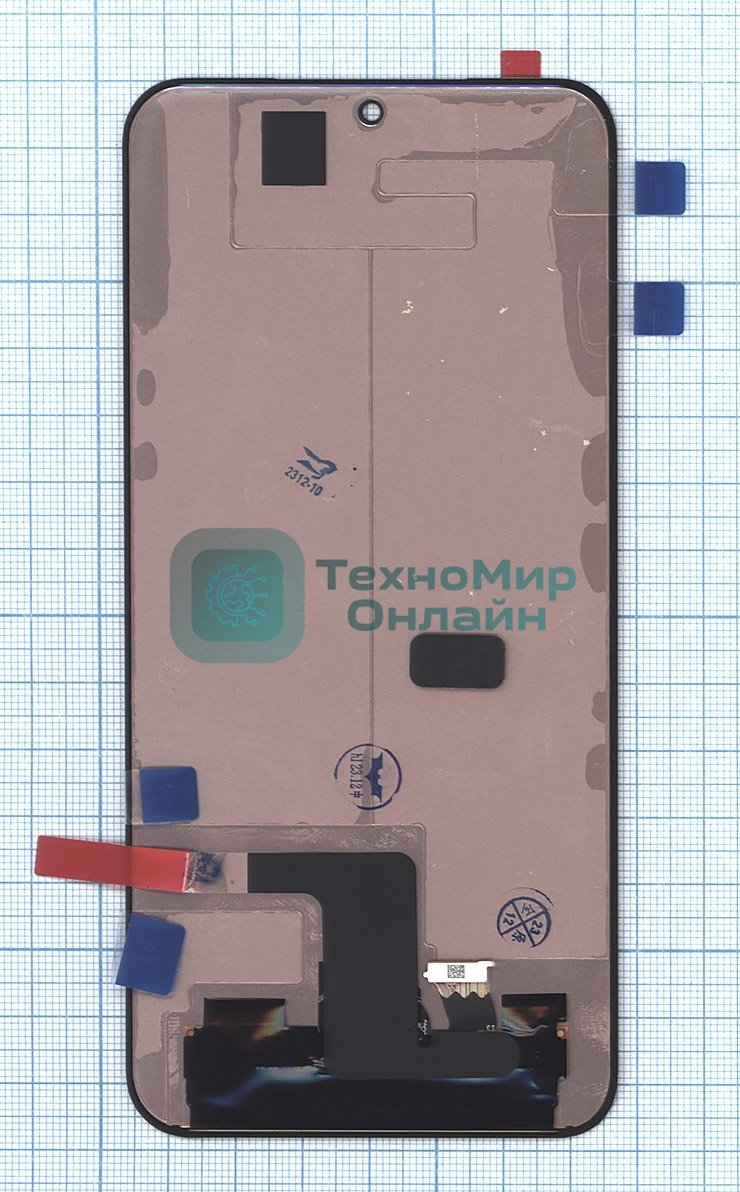 Дисплей для Huawei P60, P60 Pro в сборе с тачскрином, черный orig lcd