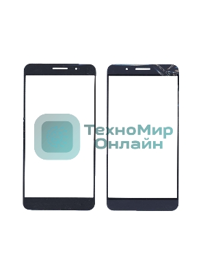 Стекло для Huawei ShotX/Honor 7i синее