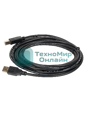 Кабель Gembird USB 2.0 PRO для соед. 4.5м AM/BM позол. контакты, пакет