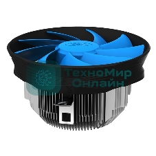 Кулер для процессора DEEPCOOL ARCHER BIGPRO серебристый/синий, 120 мм, алюминий/медь, 2000 об/мин, 29.7 дБ, 4 pin, 125 Вт, 70 мм