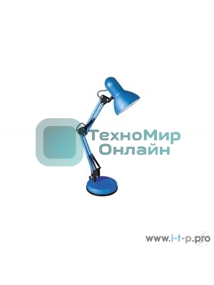 Светильник Camelion KD-313 C06 синий (настольный, 230V 60W, E27)