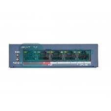 Коммутатор HiWatch DS-S504P(B) 5x100Mb 4PoE+ 35W неуправляемый