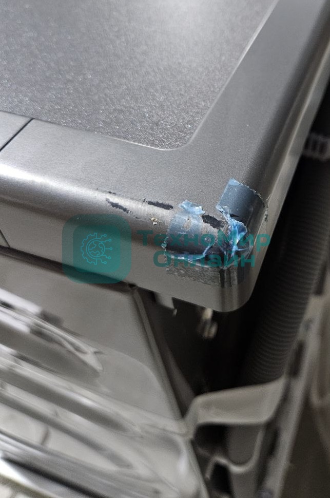 (Поврежденный товар) Стиральная машина Gorenje WNHPI84AS/AR 8кг [См.описание!]