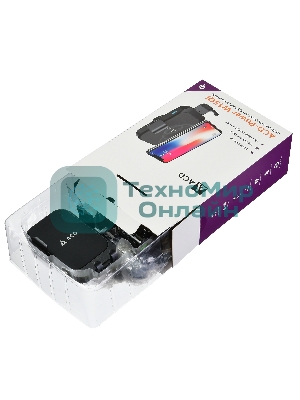 Автомобильная беспроводная зарядка-держатель с QC ACD 15Вт, 5В/2А~12В/1,5А RTL