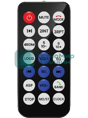 Автомагнитола Navitel RD5, 1 DIN, Bluetooth, USB Type-A, AUX, пульт ДУ