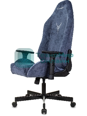 Кресло Knight N1 Fabric синий, ткань, 120 кг, механизм качания