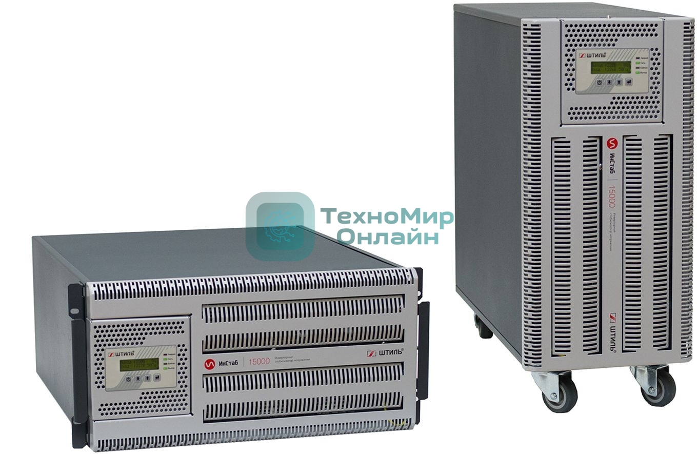 Стабилизатор напряжения Штиль ИнСтаб IS3315RT, 13500Вт, 15000ВА, белый