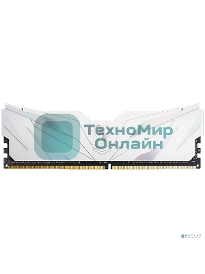 Оперативная память NETAC, DDR4, 8GB (1x8GB), 3200MHz, CL16, DIMM, с радиатором, белый