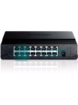 Коммутатор TP-Link SMB TL-SF1016D Коммутатор 16-port 10/100M Desktop Switch, 16 10/100M RJ45 ports, Plastic case