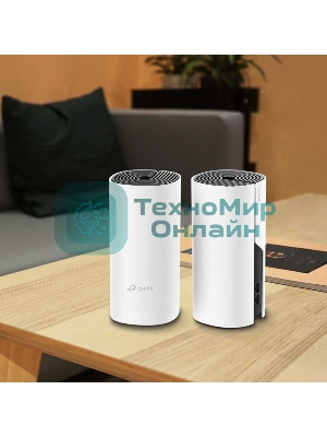 Роутер беспроводной TP-Link DECO M4 (DECO M4(2-PACK)) AC1200 10/100/1000BASE-TX (упак.:2шт)